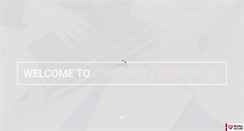 Desktop Screenshot of contractsassociates.com